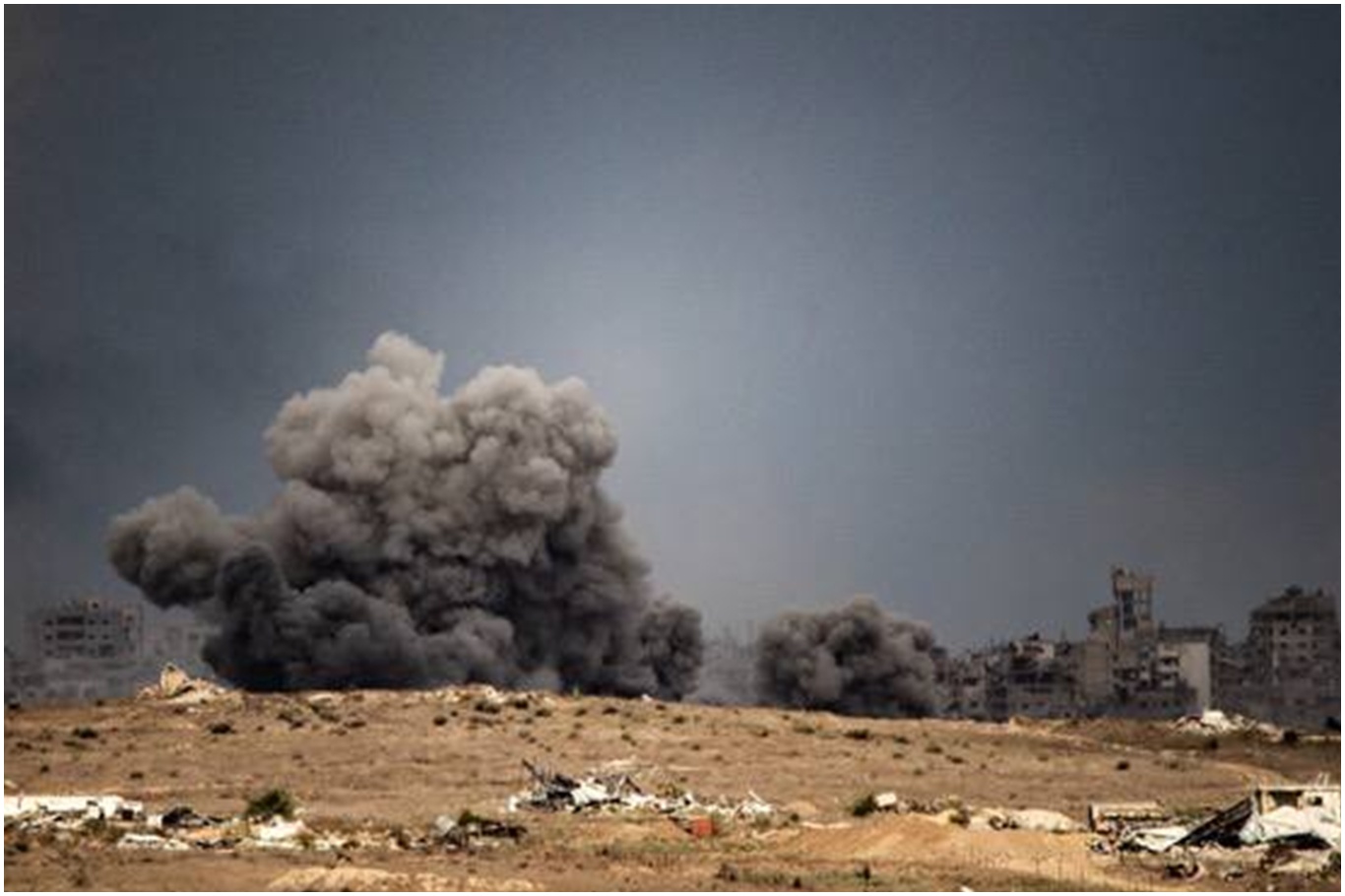 Two Palestinians killed, several injured in Israeli attacks on Gaza