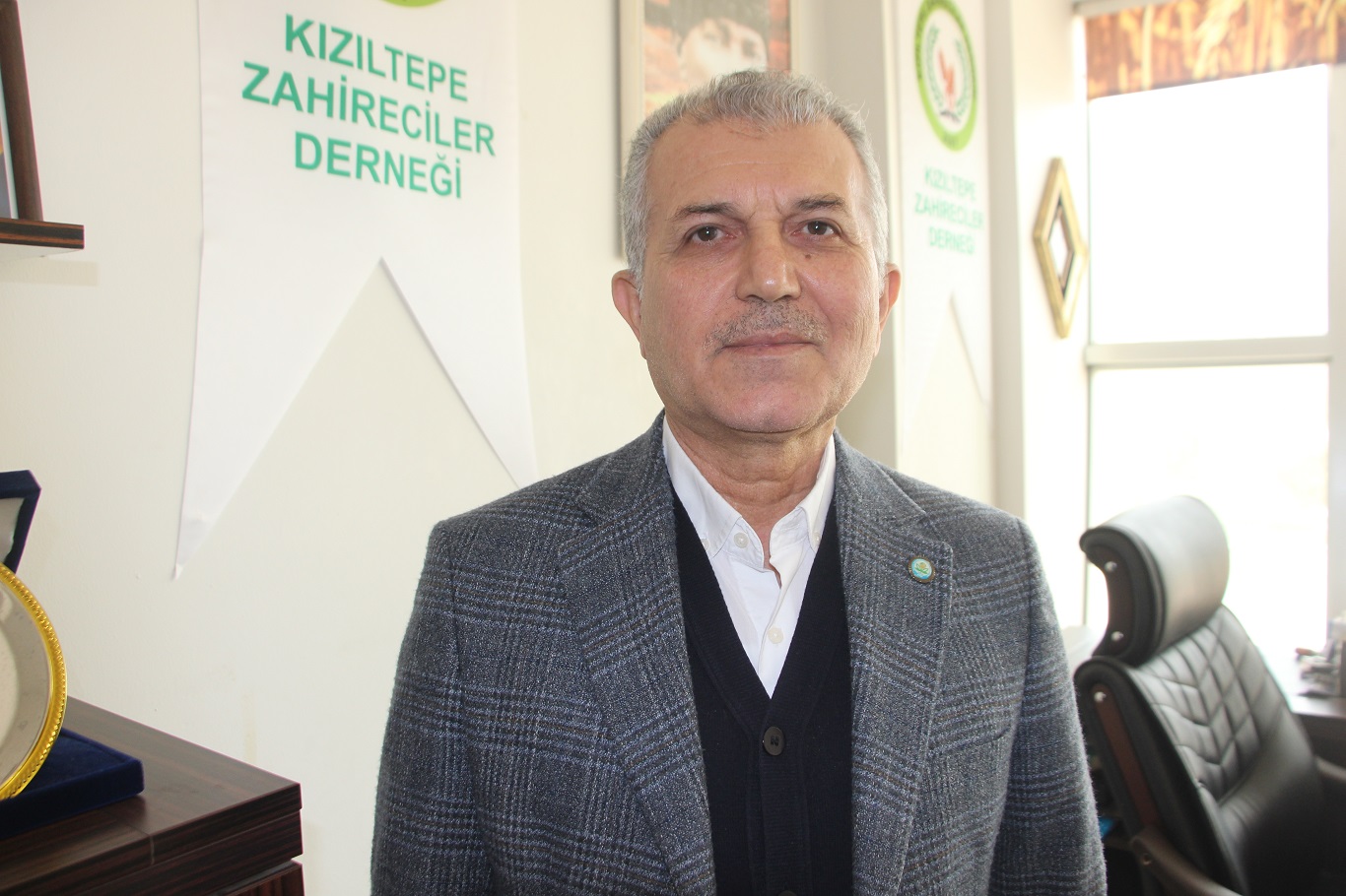 Mardin Zahireciler ve Hububatçılar Derneği Başkanı Mehmet Şerif Öter