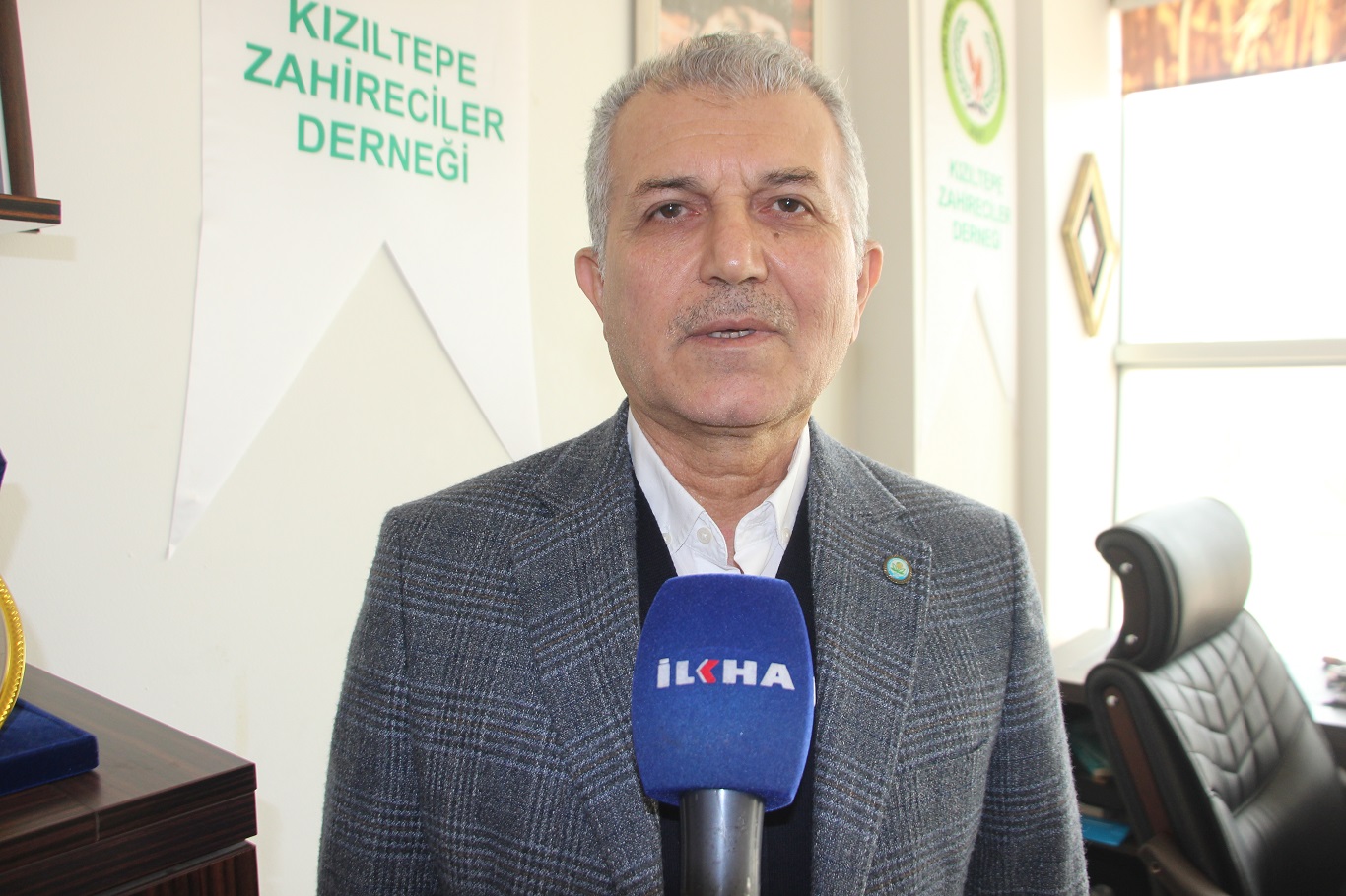 Mardin Zahireciler ve Hububatçılar Derneği Başkanı Mehmet Şerif Öter