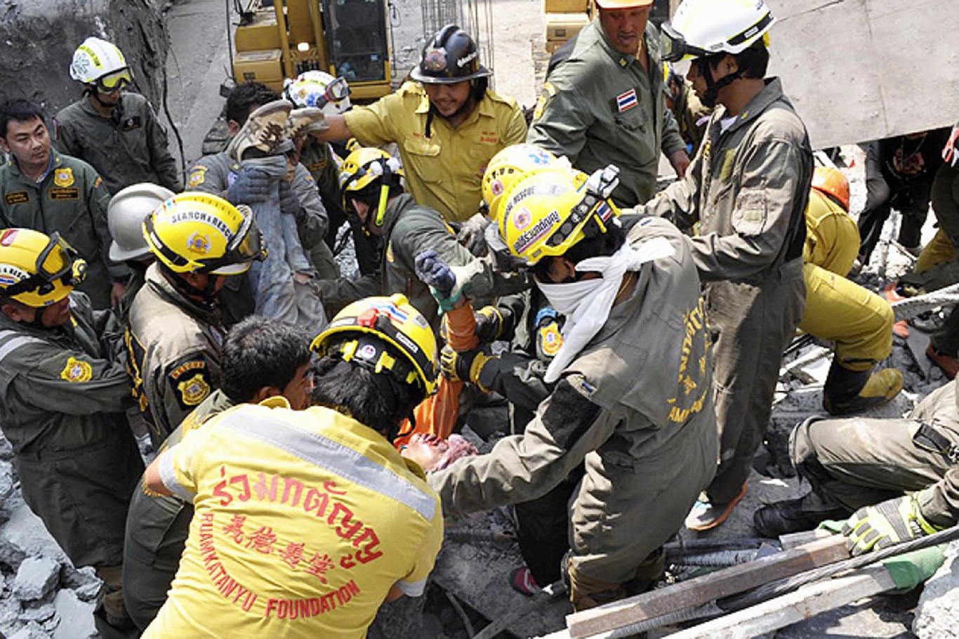 Four workers injured as building under construction collapses in ...