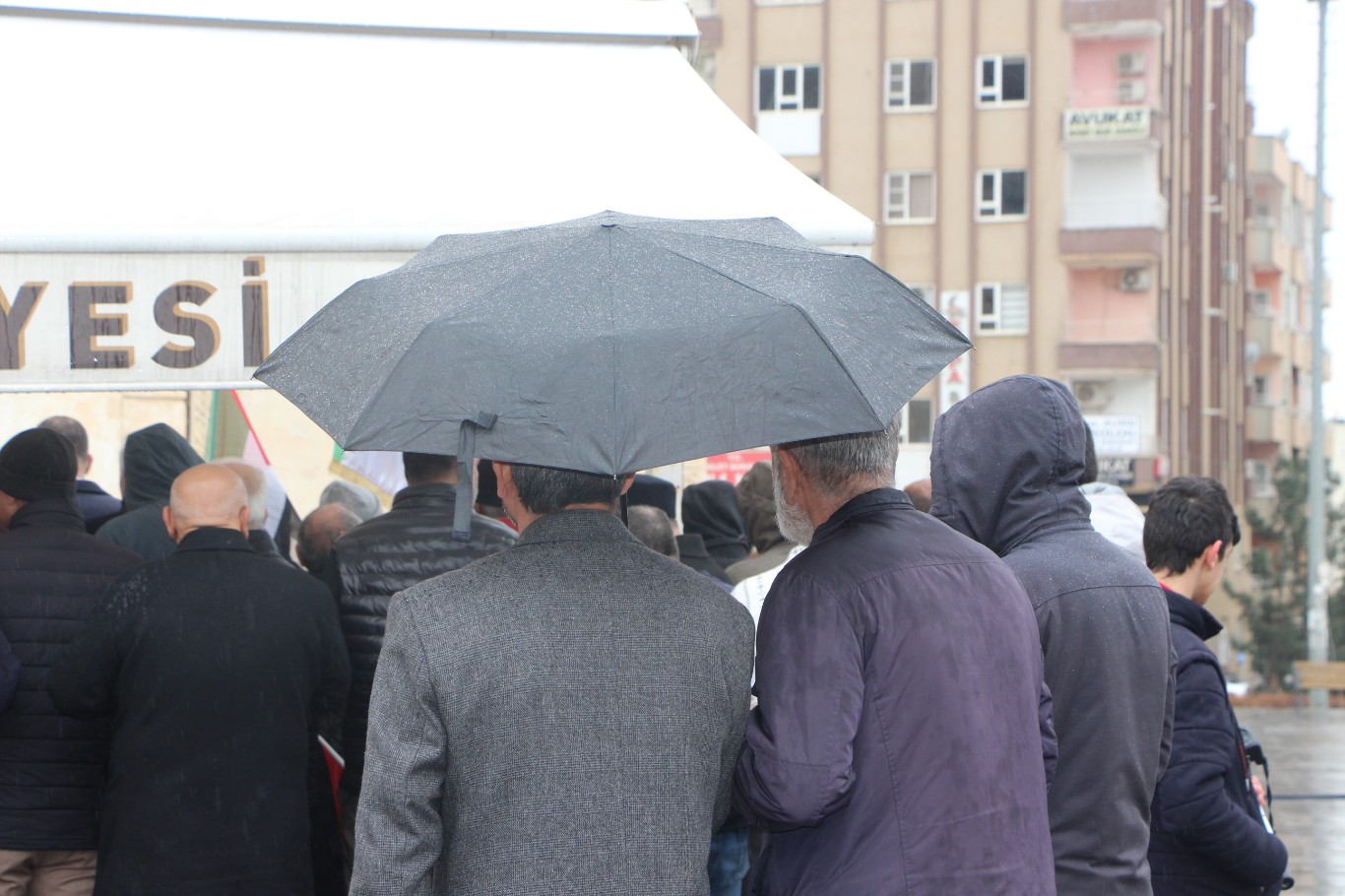 Mardin'de "Dünya Kudüs Günü" münasebetiyle basın açıklaması düzenlendi