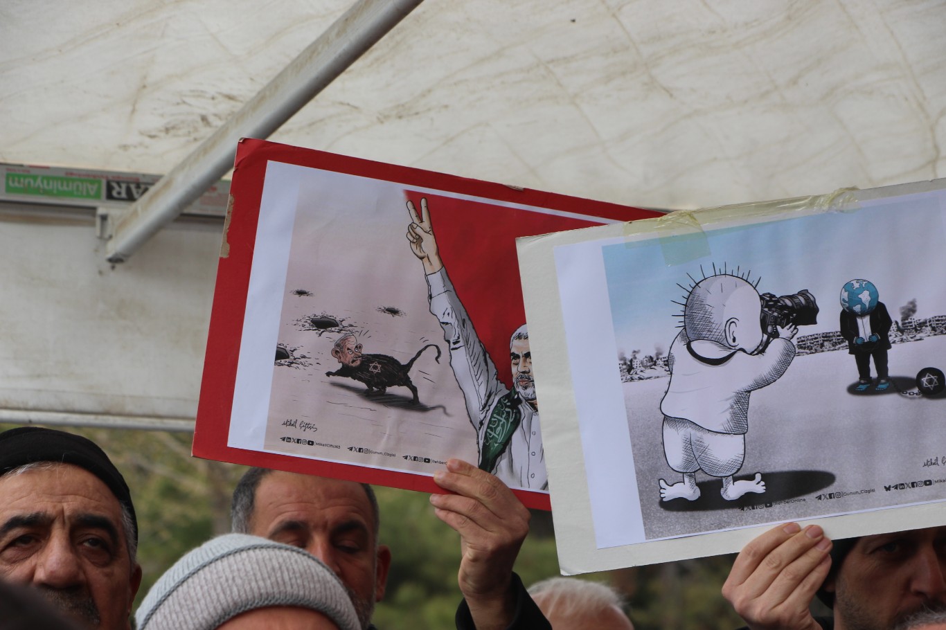 Mardin'de "Dünya Kudüs Günü" münasebetiyle basın açıklaması düzenlendi