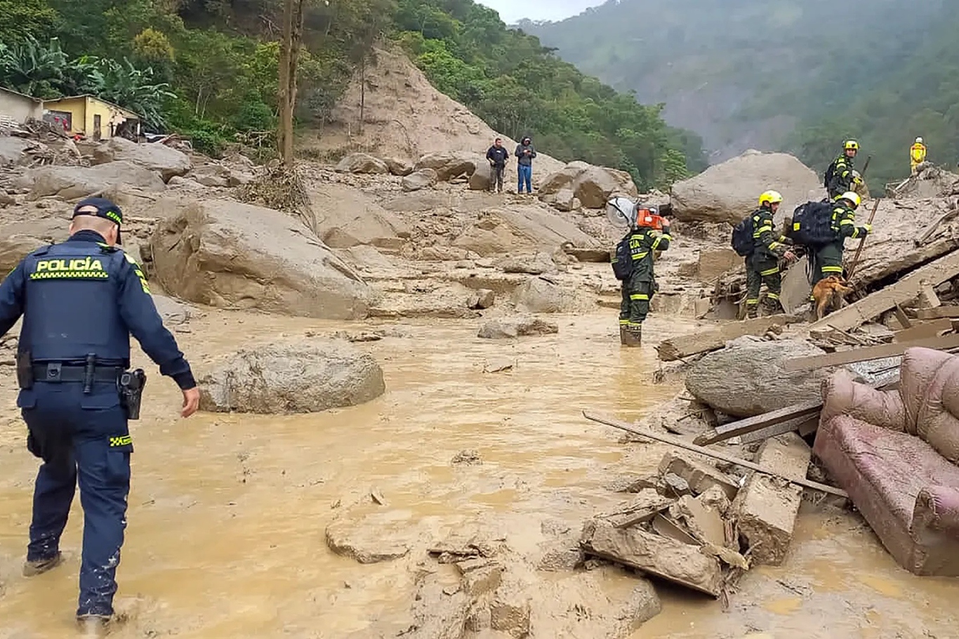 Thousands affected as heavy rains trigger widespread flooding in Colombia