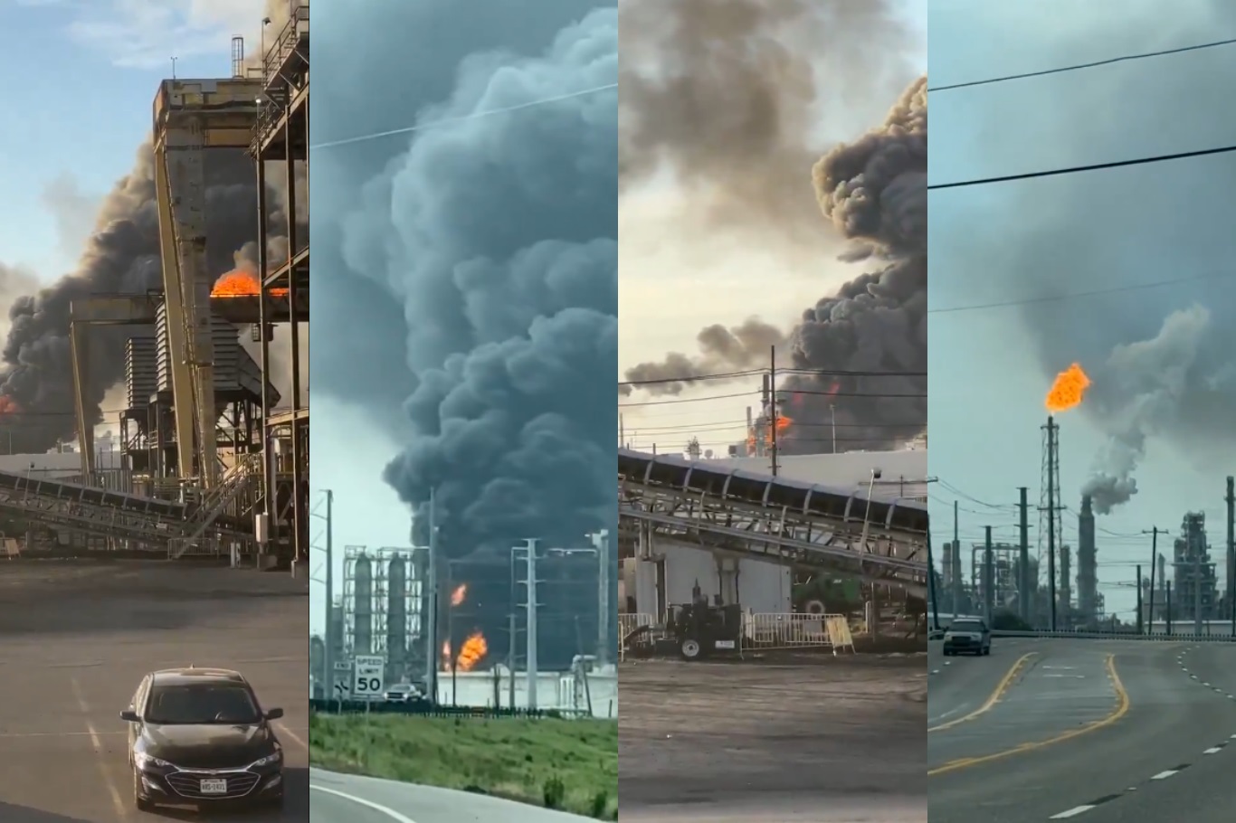 Explosion at Texas oil refinery triggers shelter-in-place warning ...