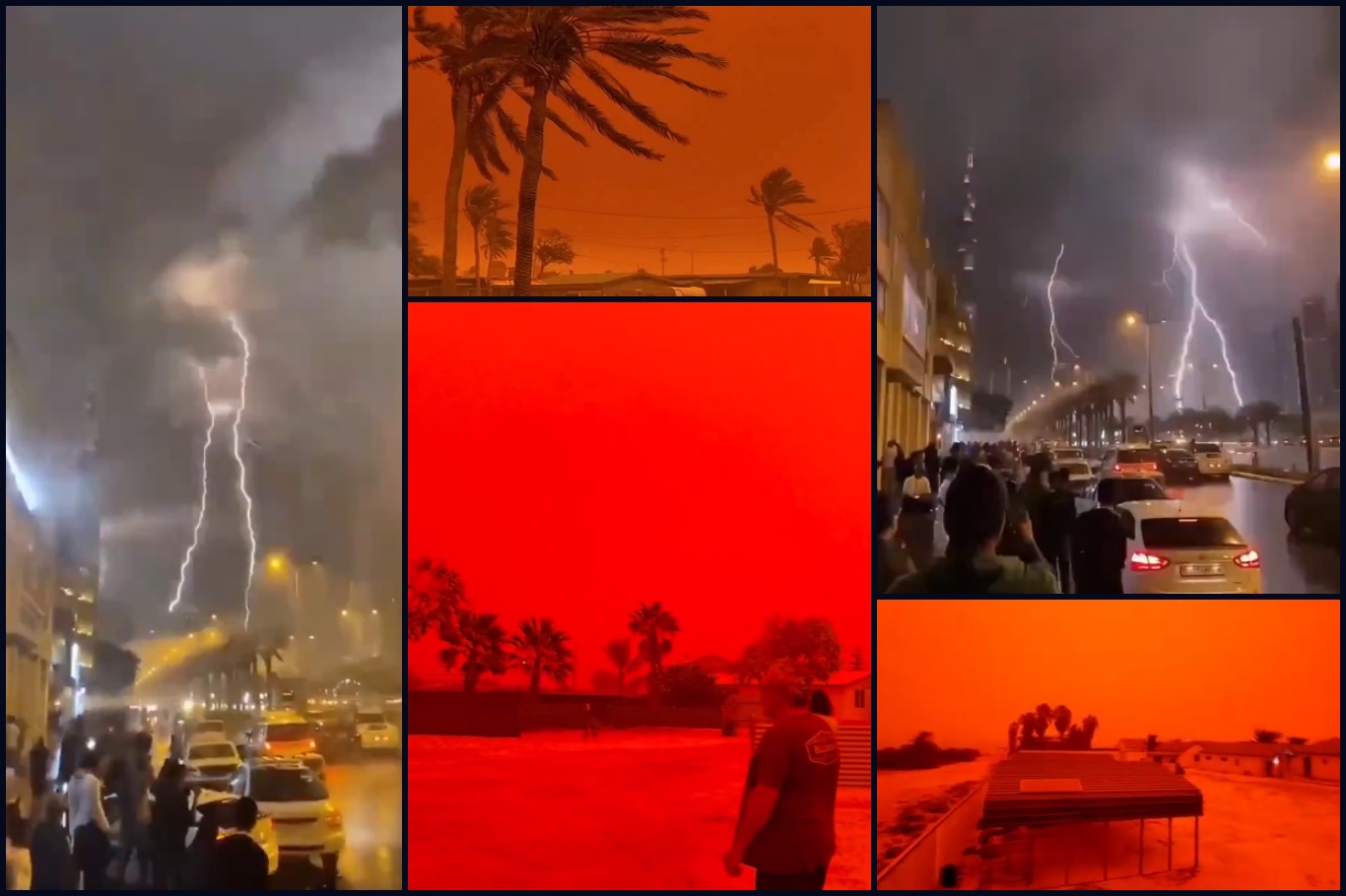 Australia Red Cyclone Cyclone Narelle turns skies blood red in western Australia - [İLKHA ...