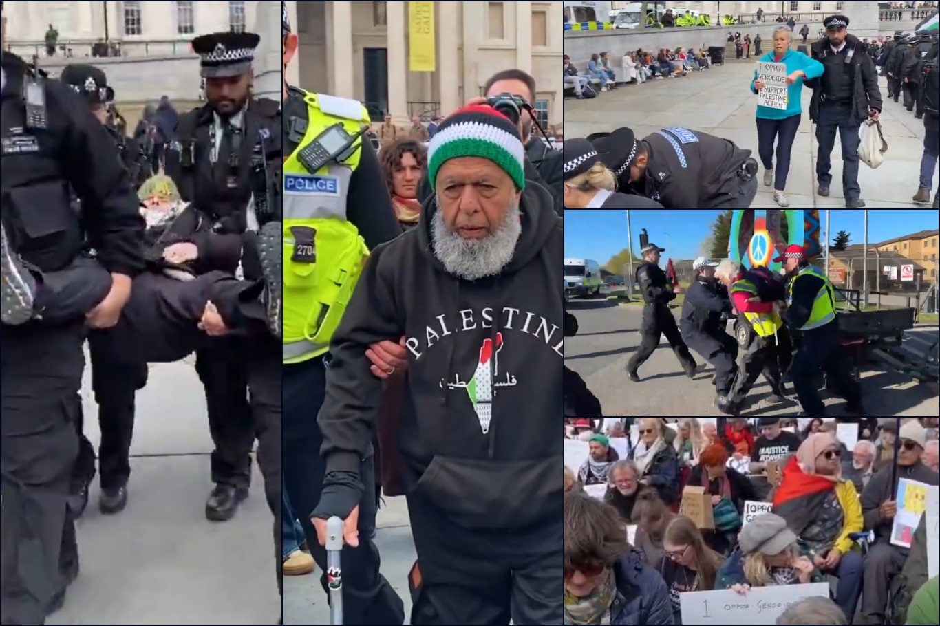 British police arrest more than 500 at Palestine Action protest