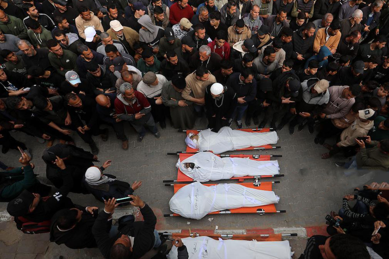 At least 5 killed, dozens injured in Israeli drone attack on Gaza refugee camp 