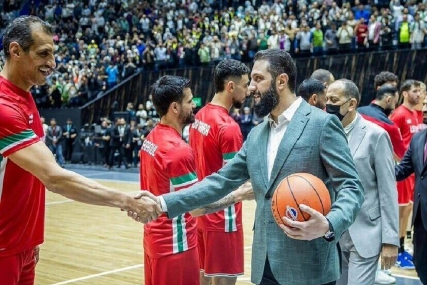الرئيس السوري يعلق على حفل افتتاح صالة الفيحاء في دمشق