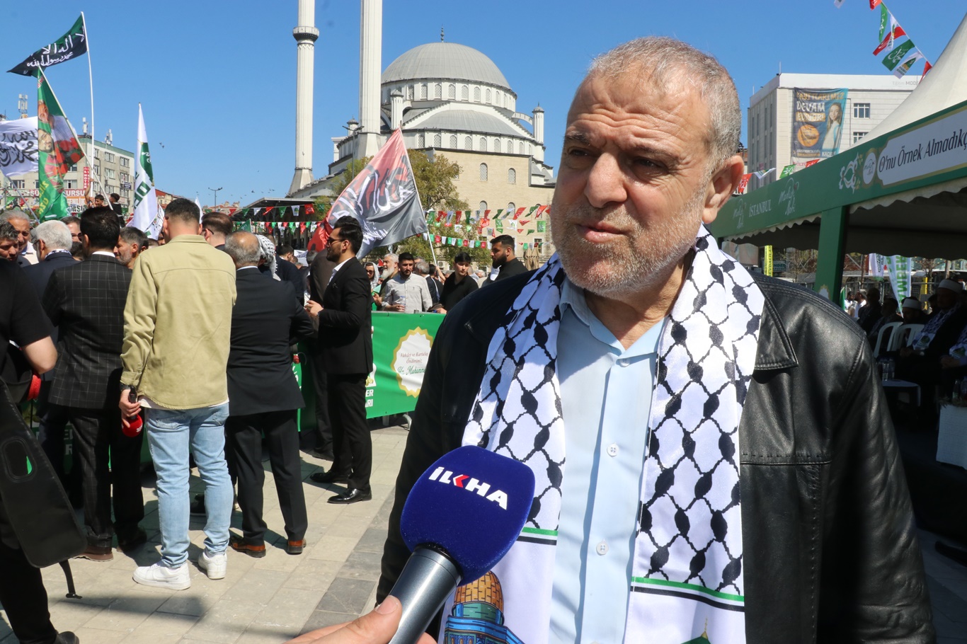 پیام وحدت و مقامات فلسطینی در استانبول در مراسم میلاد پیامبر