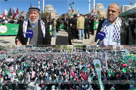 پیام وحدت و مقامات فلسطینی در استانبول در مراسم میلاد پیامبر