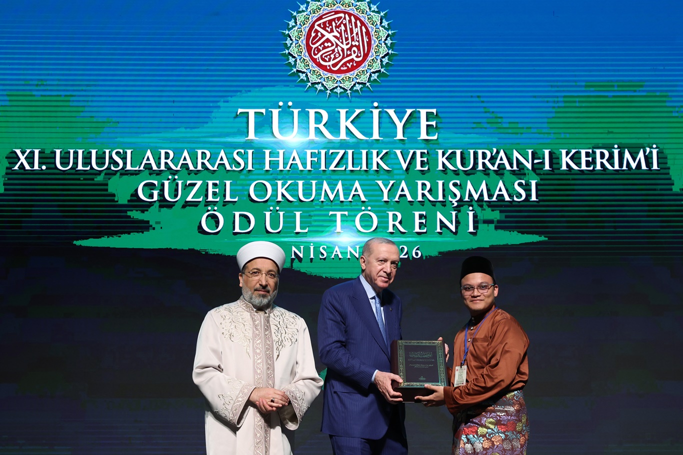 11. Uluslararası Hafızlık Yarışması’nın ödülleri verildi