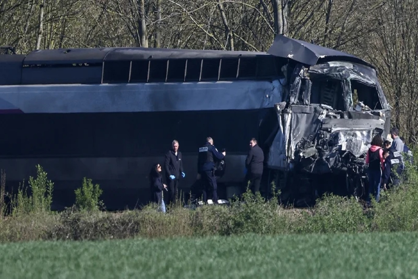 Train driver killed as high-speed train collides with military truck in northern France