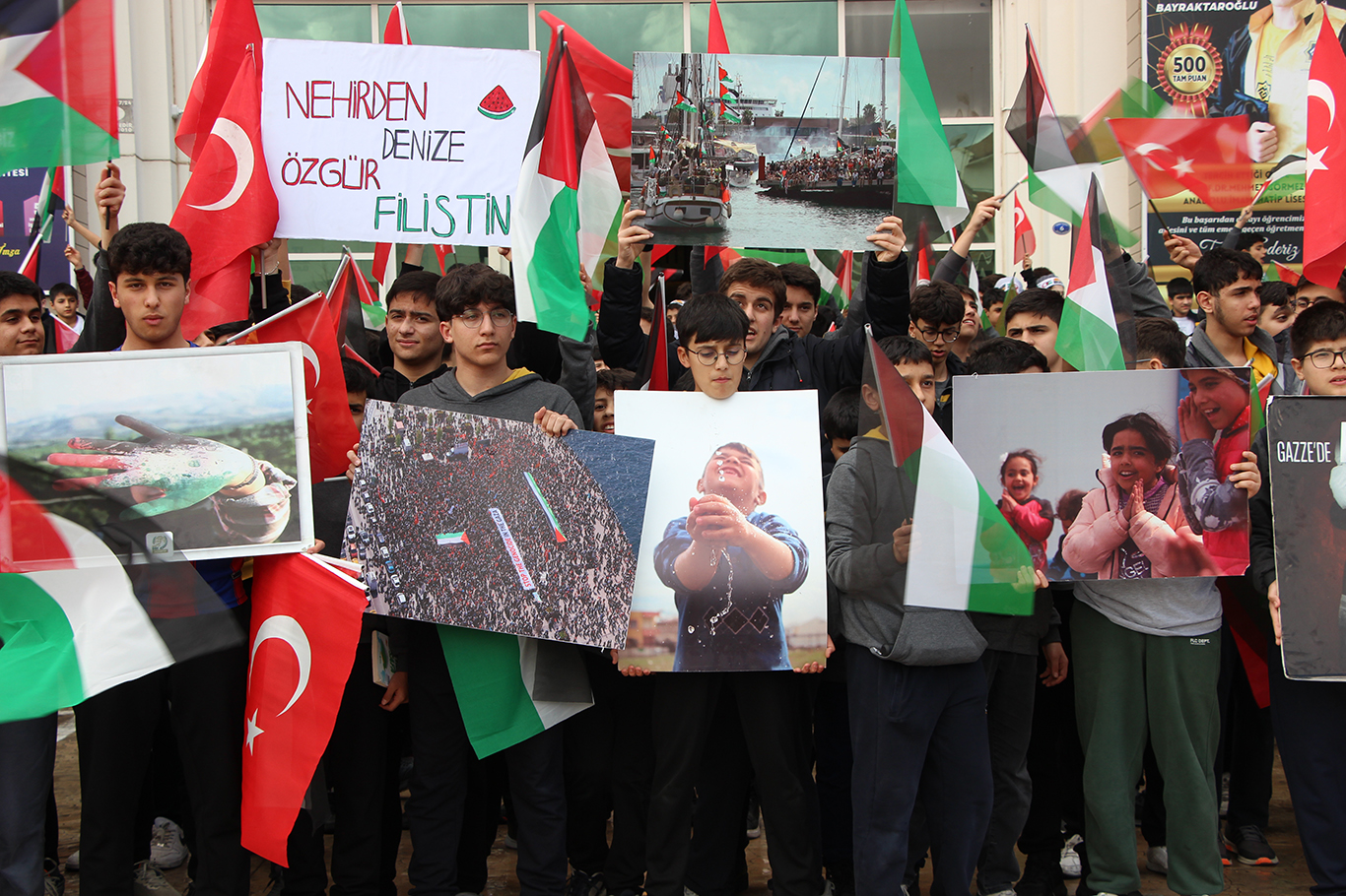 İmam hatip öğrencilerinden Gazze ve Mescid-i Aksa çağrısı