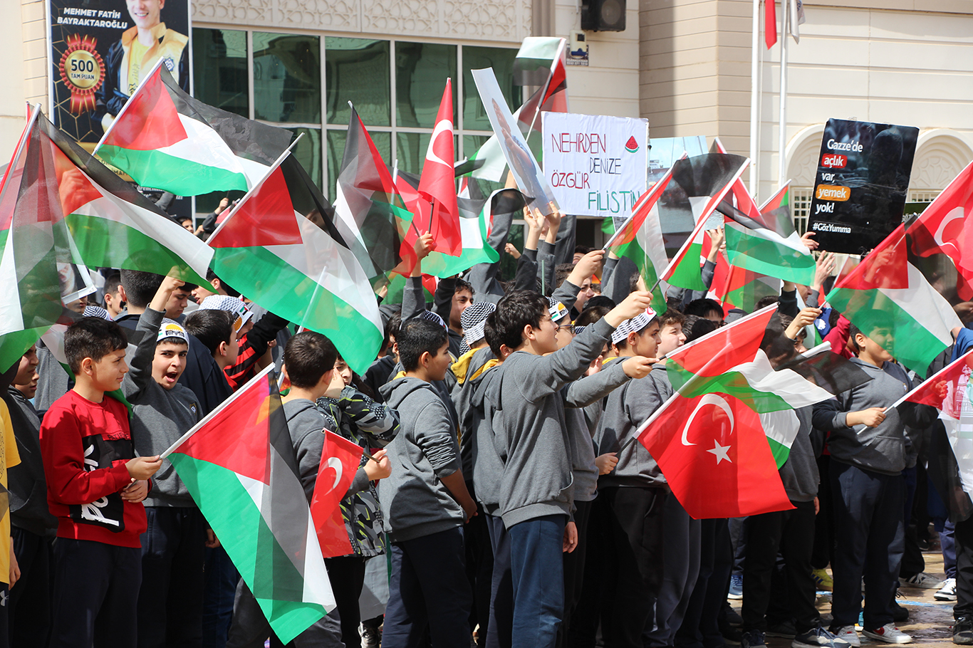 İmam hatip öğrencilerinden Gazze ve Mescid-i Aksa çağrısı