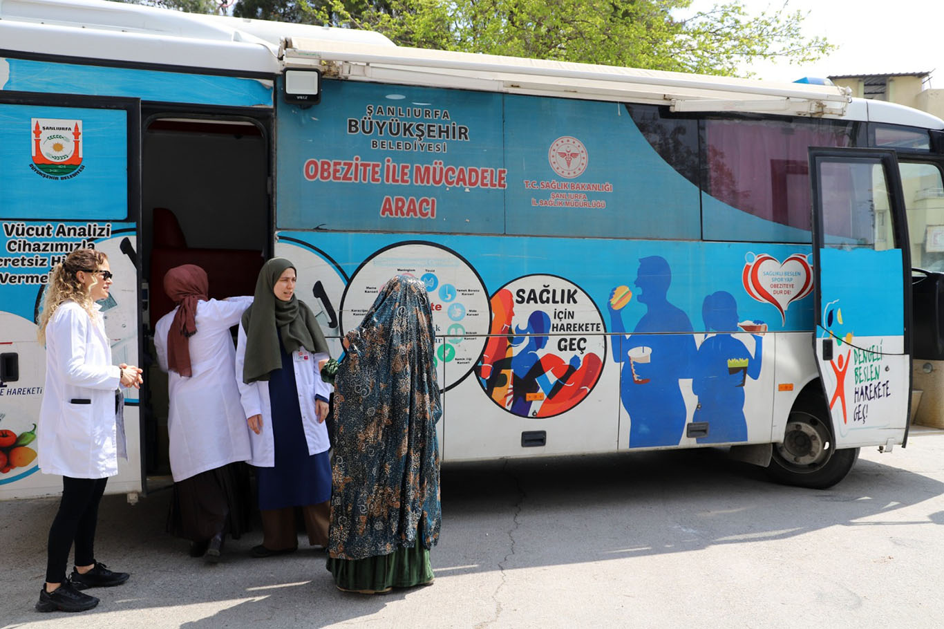 Şanlıurfa'da Roman vatandaşlara sağlık desteği