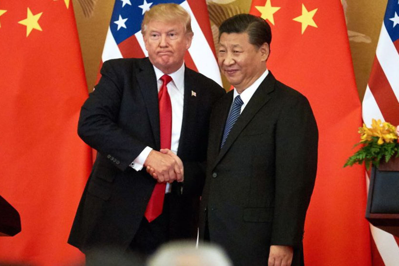 Trump arrives in Beijing for high-stakes summit with Xi Jinping ...