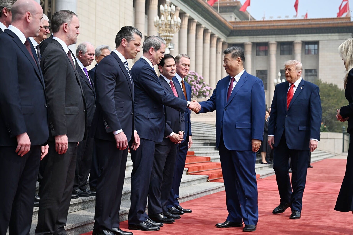 Trump delegation enters China under strict digital lockdown over hacking fears