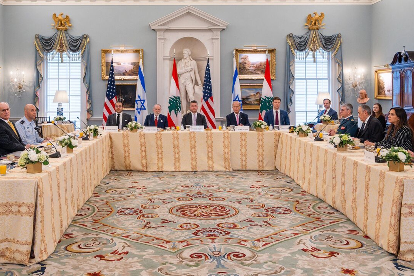 US announces extension of Lebanon-Israel ceasefire after Washington talks