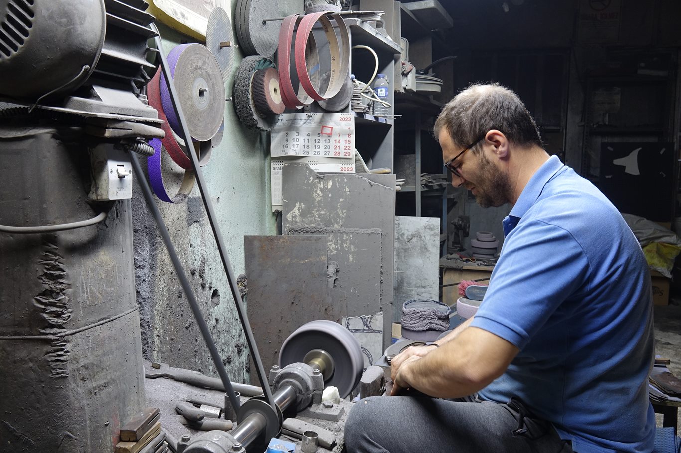 700 yıllık Bursa bıçağında satış ve bileme mesaisi başladı