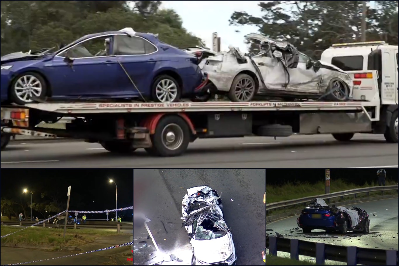 Three dead in Sydney crash after police welfare check turns fatal ...