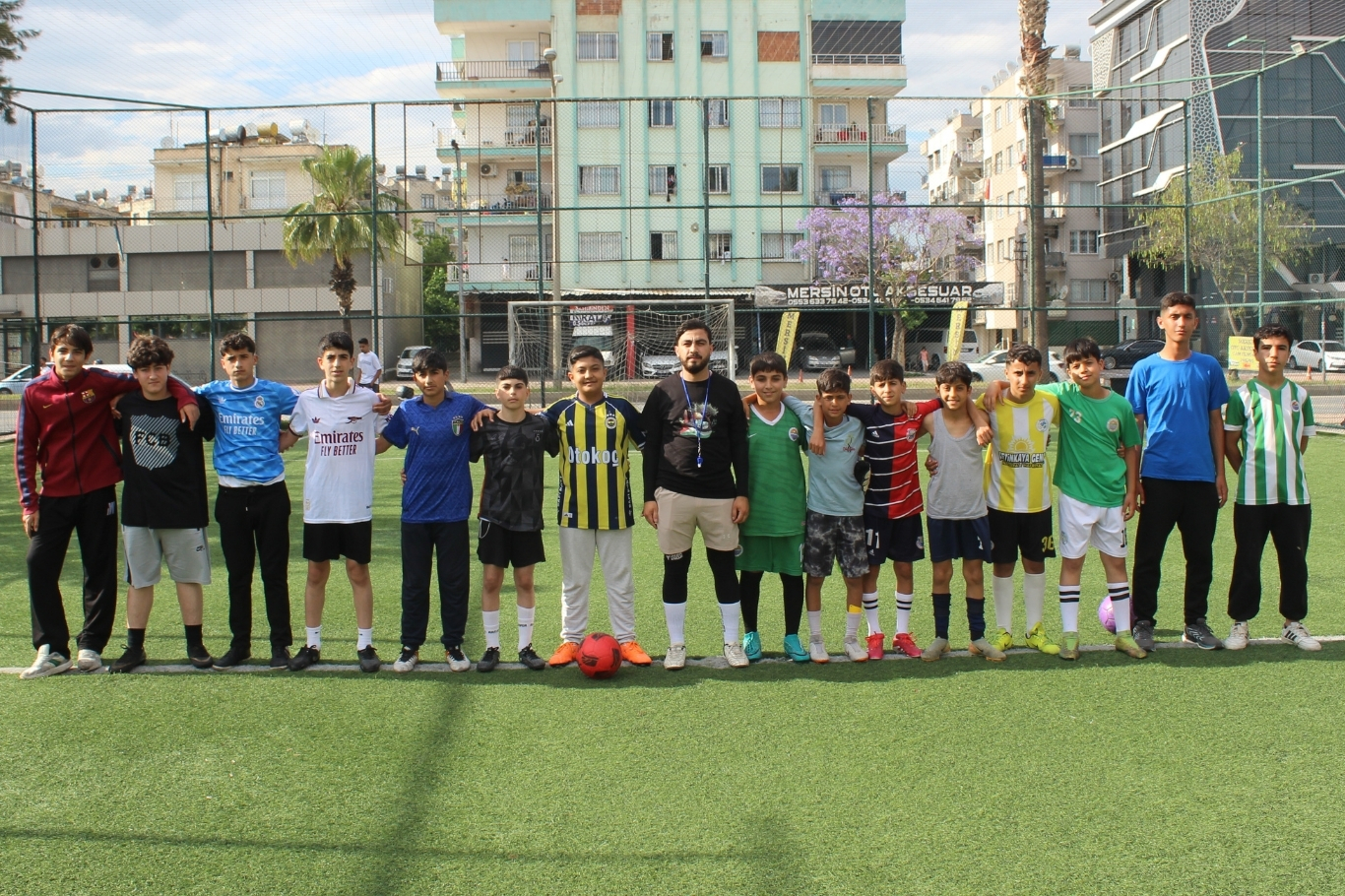 Peygamber Sevdalıları Mersin'de futbol turnuvası düzenledi 