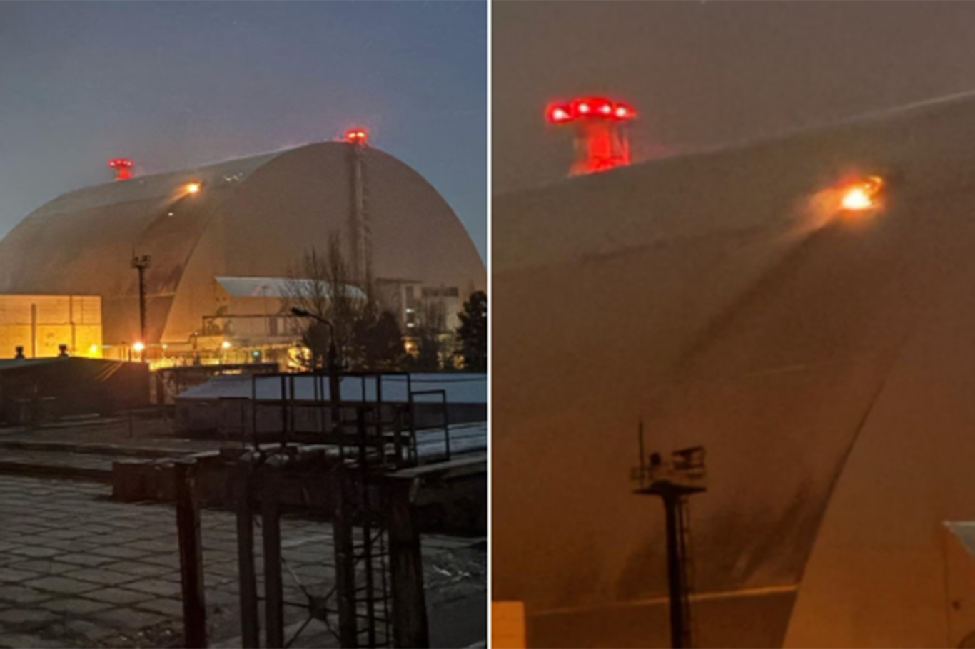 Ukrainian drone strikes turbine hall at Zaporizhzhia Nuclear Power Plant