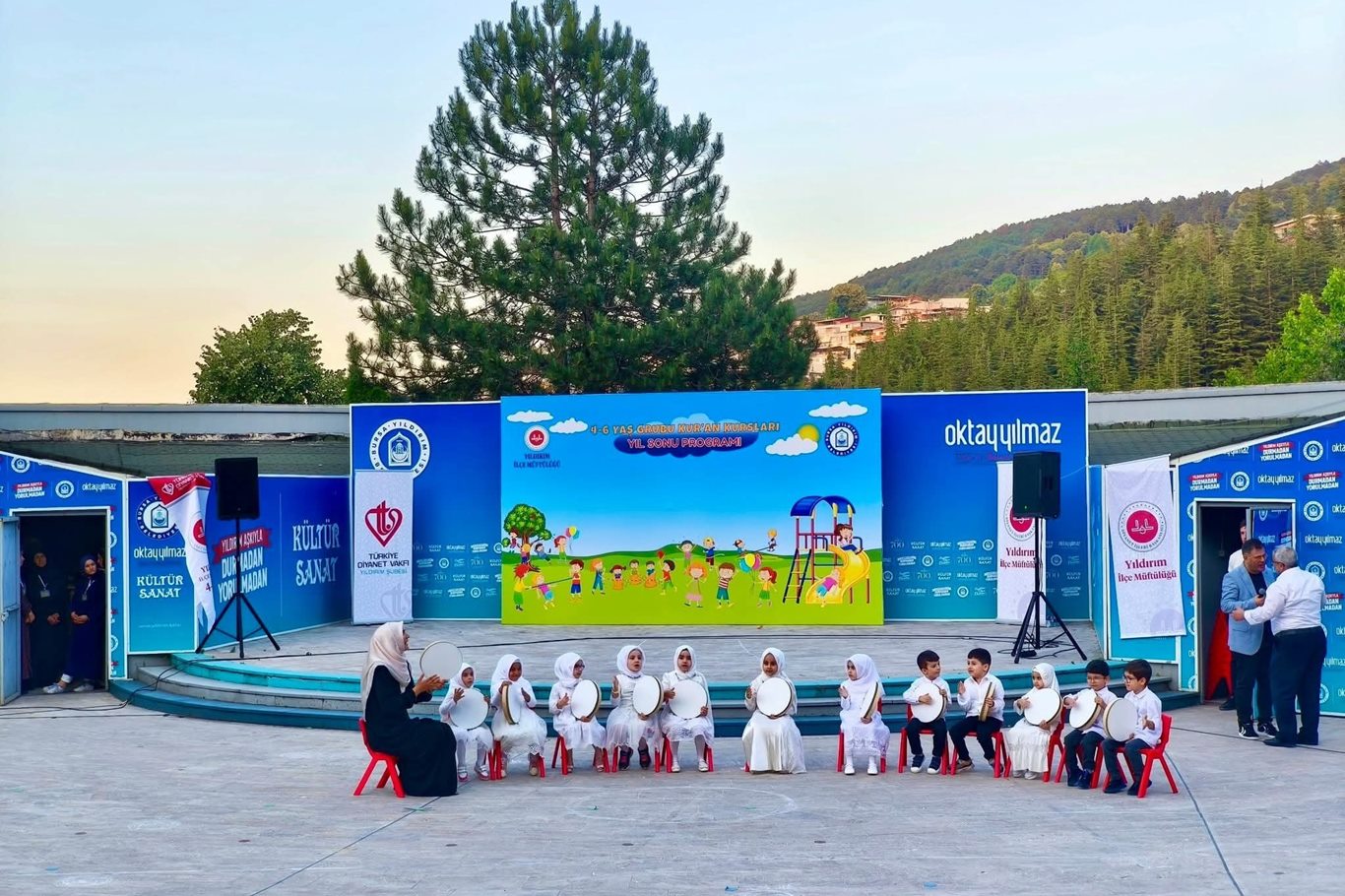 Bursa’da 4-6 yaş Kur’an kursları yıl sonu programı düzenlendi