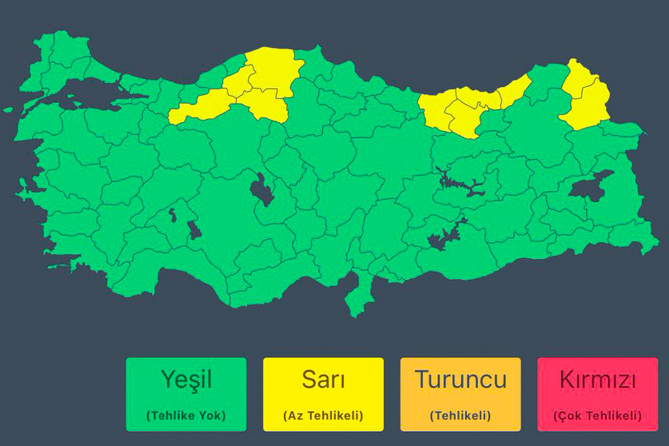 Meteoroloji’den kuvvetli yağış uyarısı: Birçok ilde sel ve dolu riski