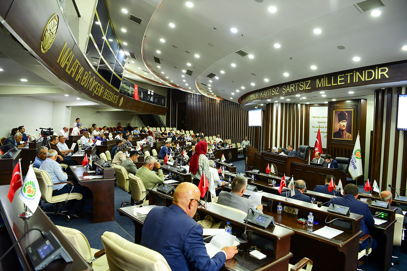 Malatya Büyükşehir Belediye Meclisi haziran ayı toplantıları başladı