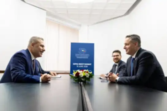 Turkish foreign minister Hakan Fidan meets Bosnian presidency chairman in Sofia