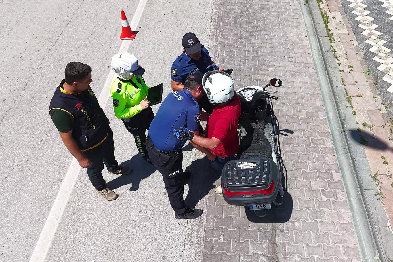 Malatya'da çeşitli ihlallerde bulunan 54 araca para cezası kesildi