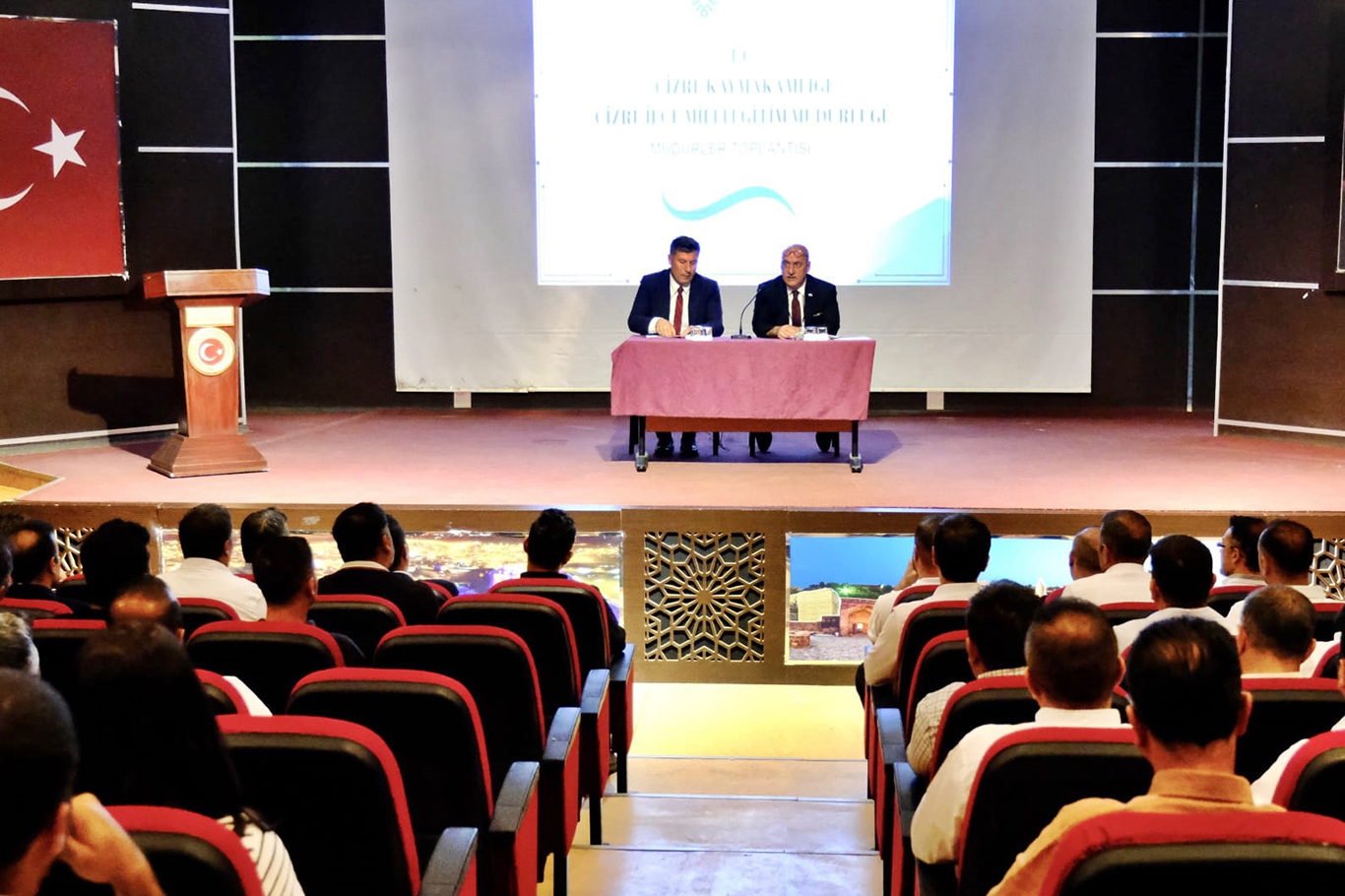 Cizre'de eğitim yıl sonu değerlendirme toplantısı gerçekleştirildi