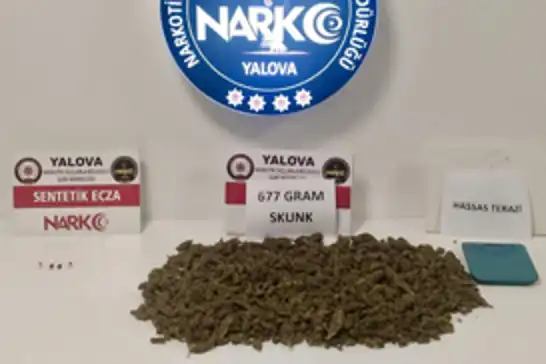 Yalova'da uyuşturucu operasyonu: 2 kişi tutuklandı