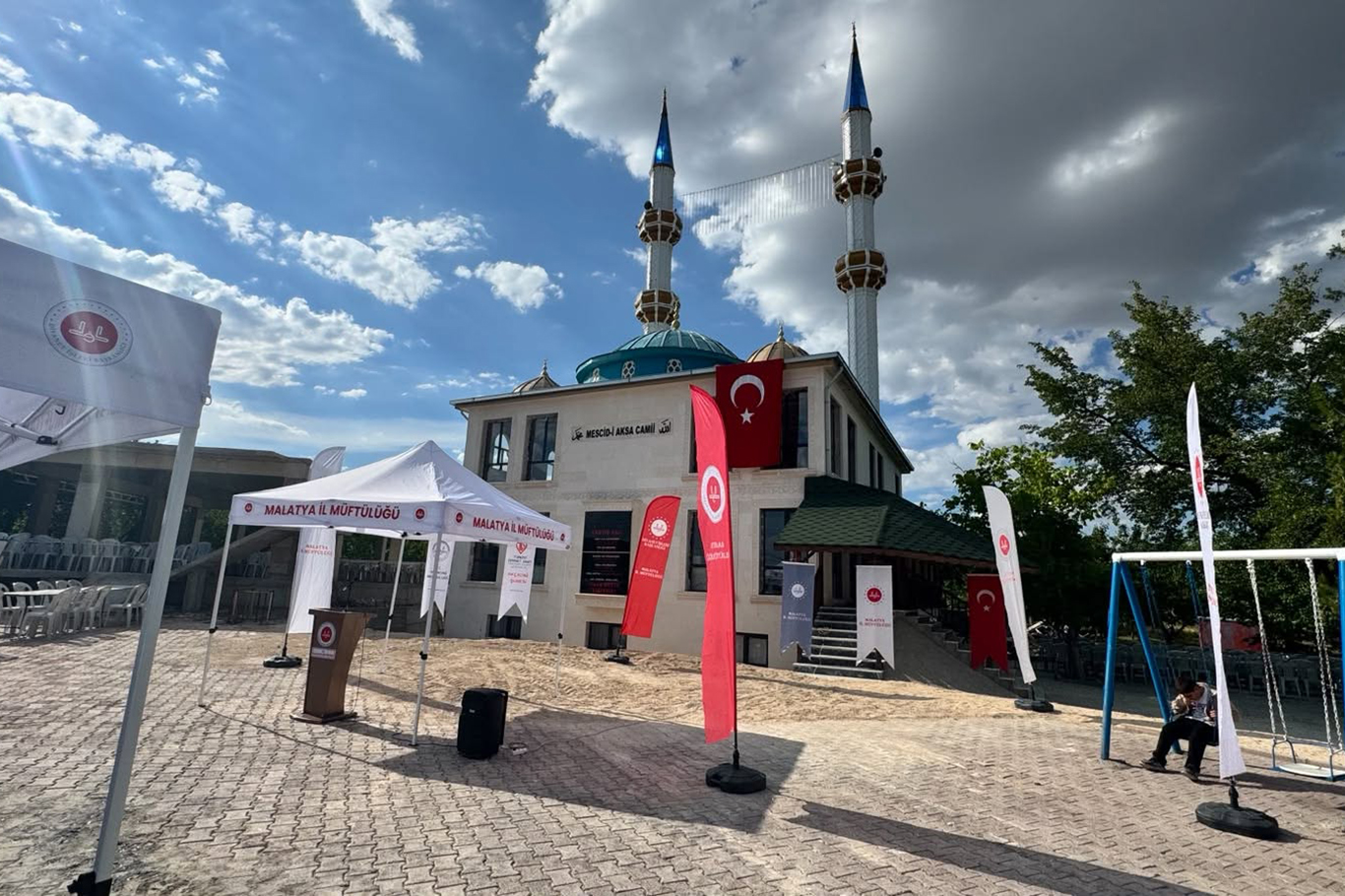 Akçadağ Mescid-İ Aksa Camii ibadete açıldı