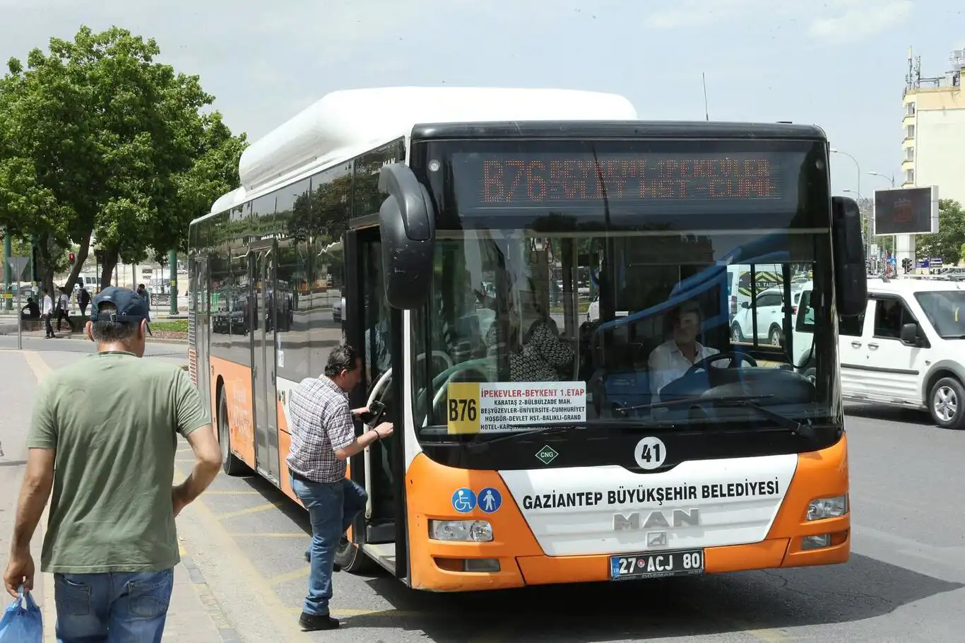 Gaziantep’te LGS’ye girecek öğrencilere ulaşım desteği