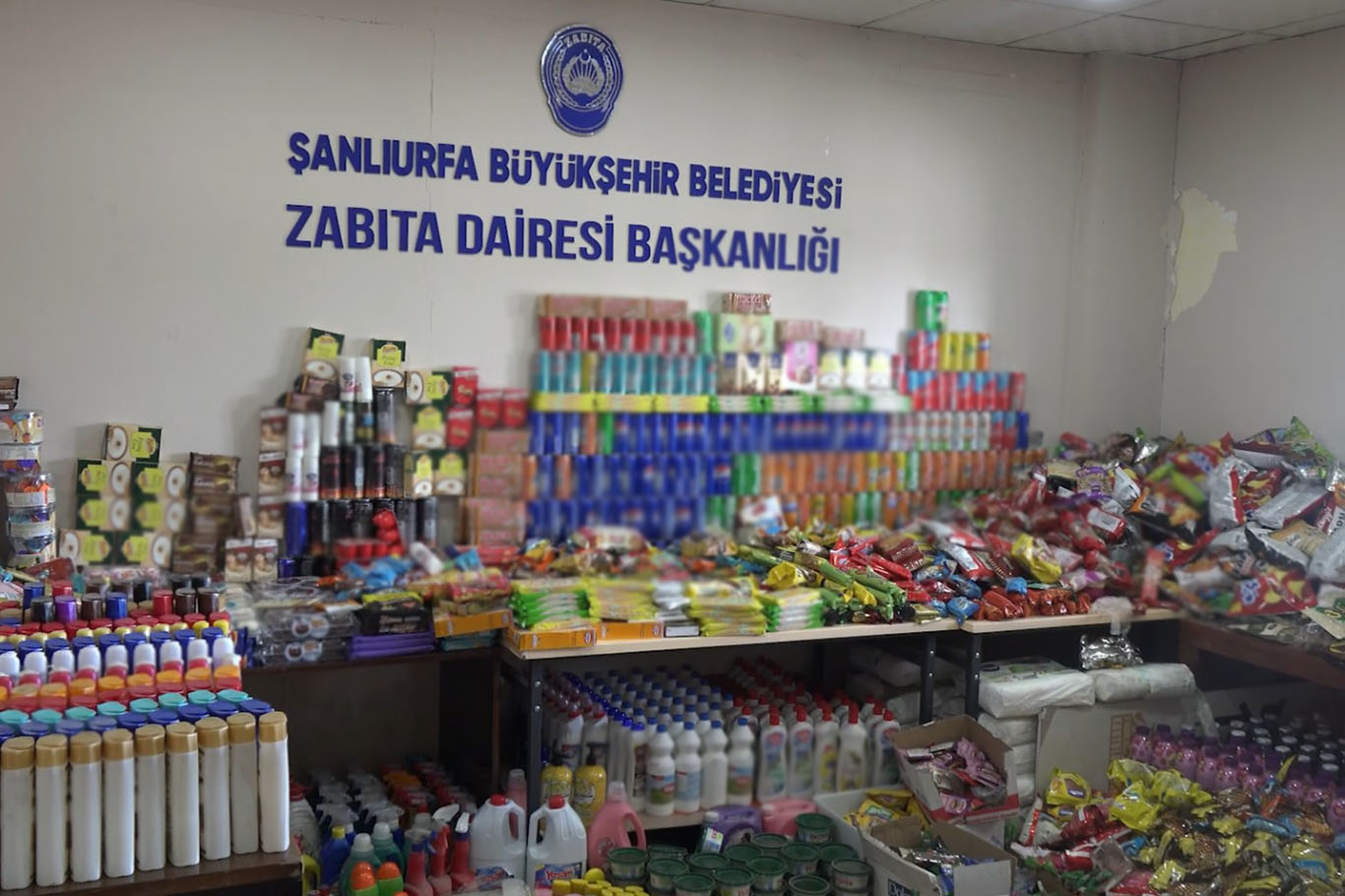Şanlıurfa’da tarihi geçmiş ürünlere el konuldu
