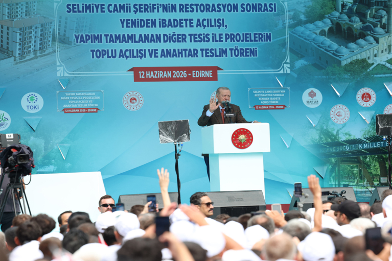 Erdoğan announces grand revival of Edirne Palace by 2027