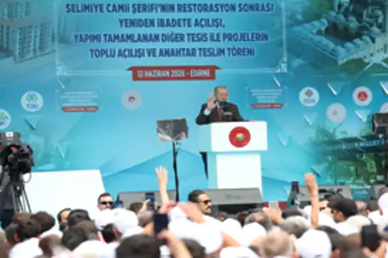 Erdoğan announces grand revival of Edirne Palace by 2027