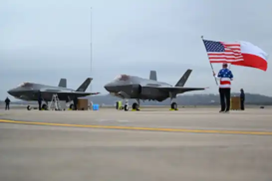 Poland receives its first U.S.-made F-35 fighter jets on NATO's eastern flank