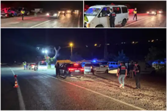 Gaziantep'te "Şok Huzur Güven Uygulaması": 6 bin kişi sorgulandı