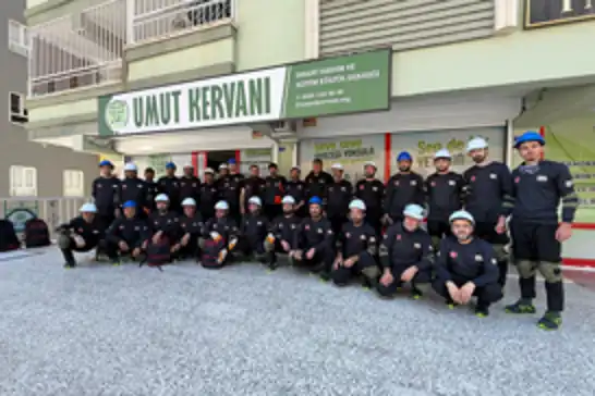 Şanlıurfa Umut Kervanı Arama Kurtarma Ekibi akreditasyon almaya hak kazandı