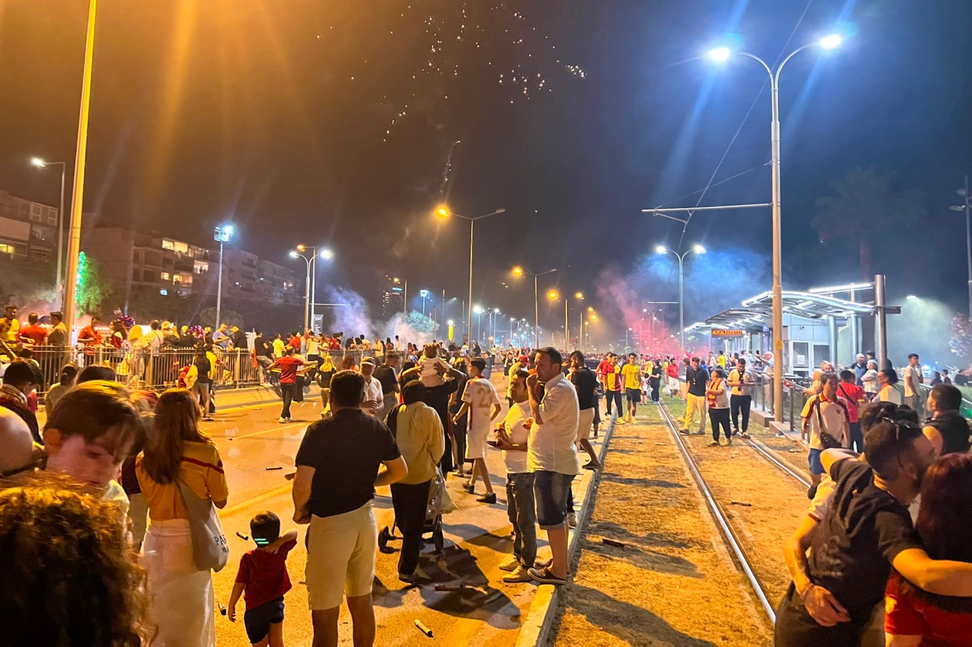 Göztepe'nin 101. yıl kutlamalarında polis müdahalesi
