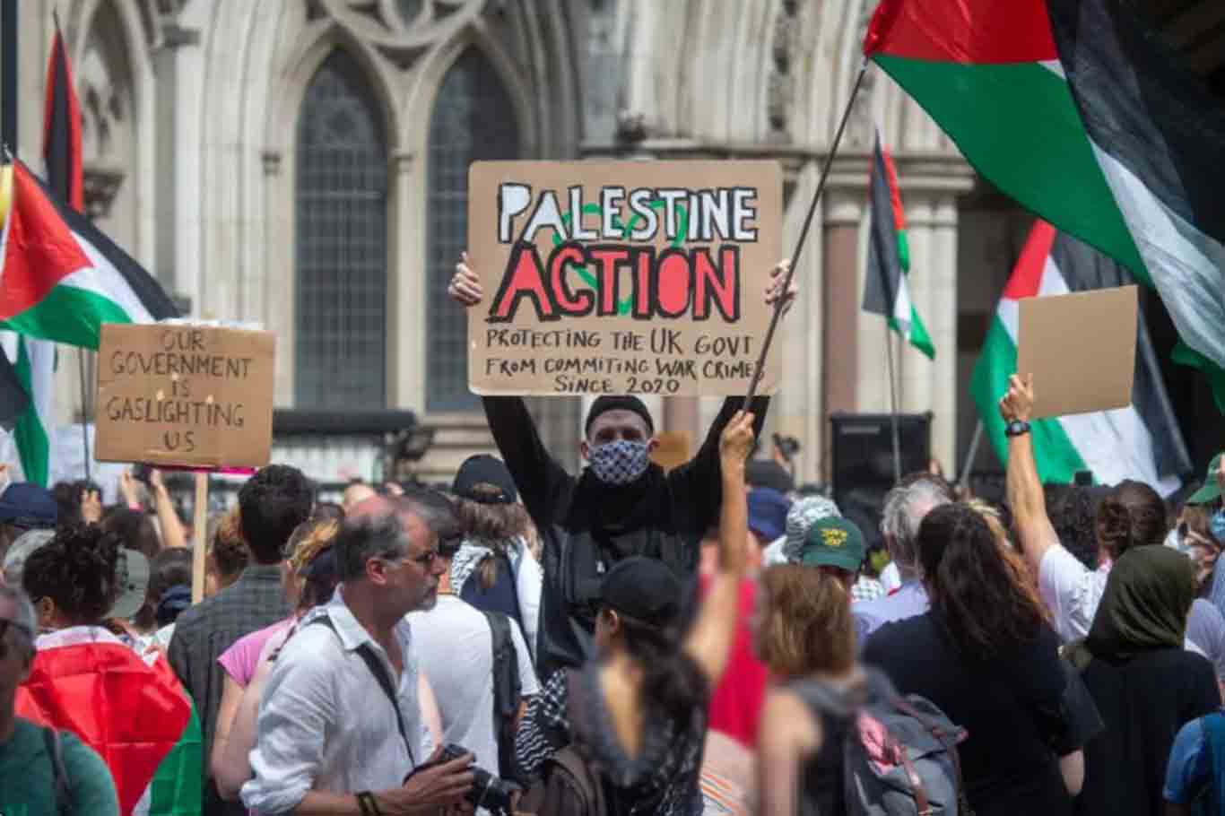 İngiltere'de Filistin yanlısı "Palestine Action" yasağına yargı onayı
