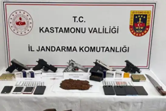 Kastamonu’da narkotik operasyonlarında 3 şüpheli tutuklandı