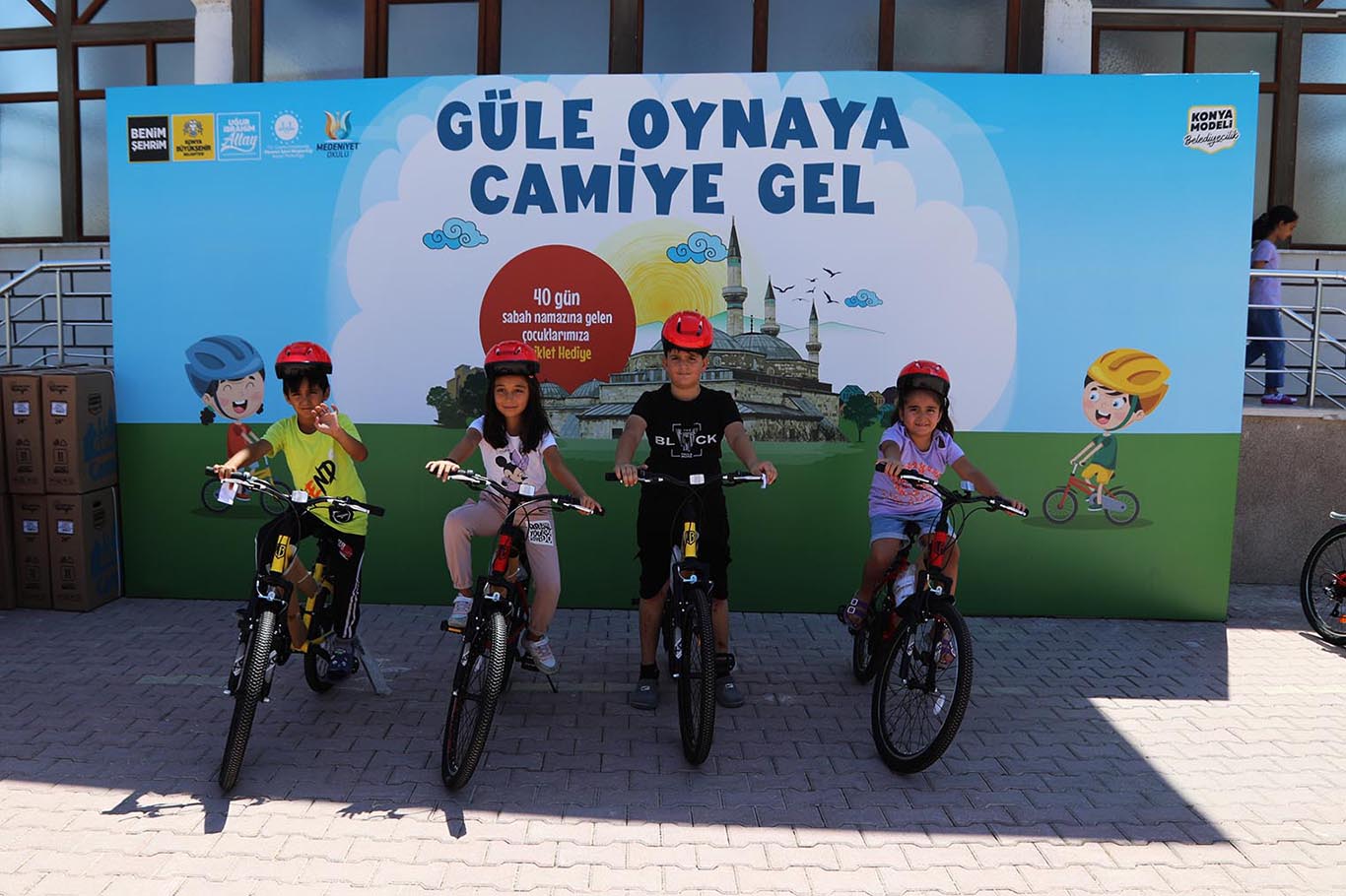 Konya’da “Güle Oynaya Camiye Gel” projesi için başvurular başladı