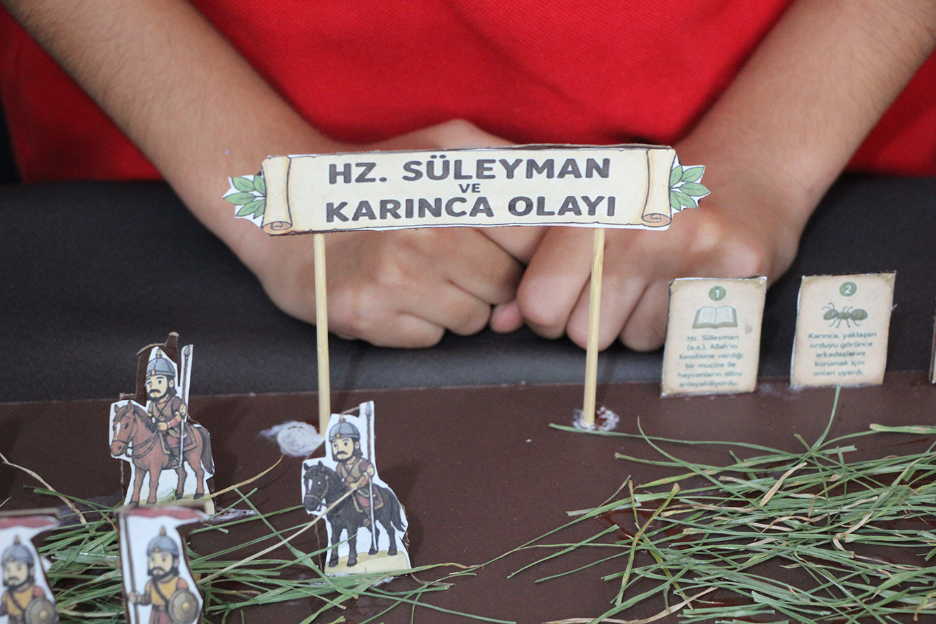 Ulül Azm Peygamberler materyal sergisi öğrencilerden büyük ilgi gördü