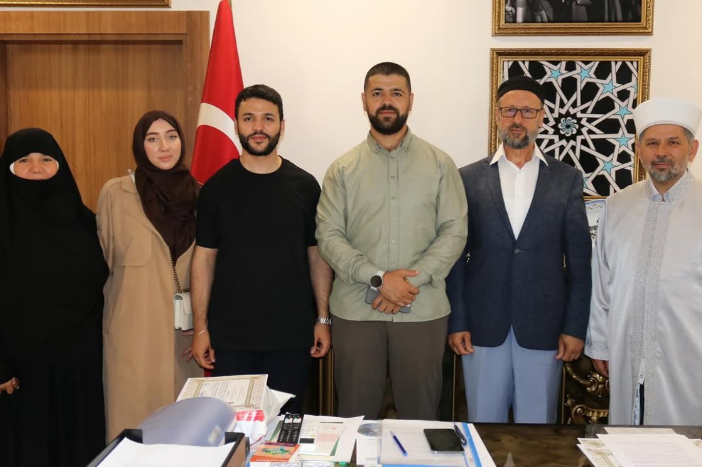 İslamiyeti kabul eden Rus vatandaşına Zehra ismi verildi