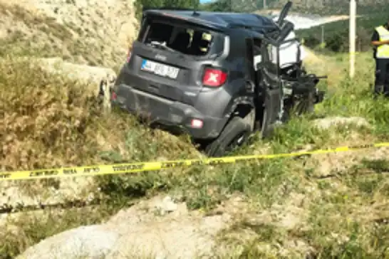 Malatya'da kontrolden çıkan araç takla attı: 1 ölü