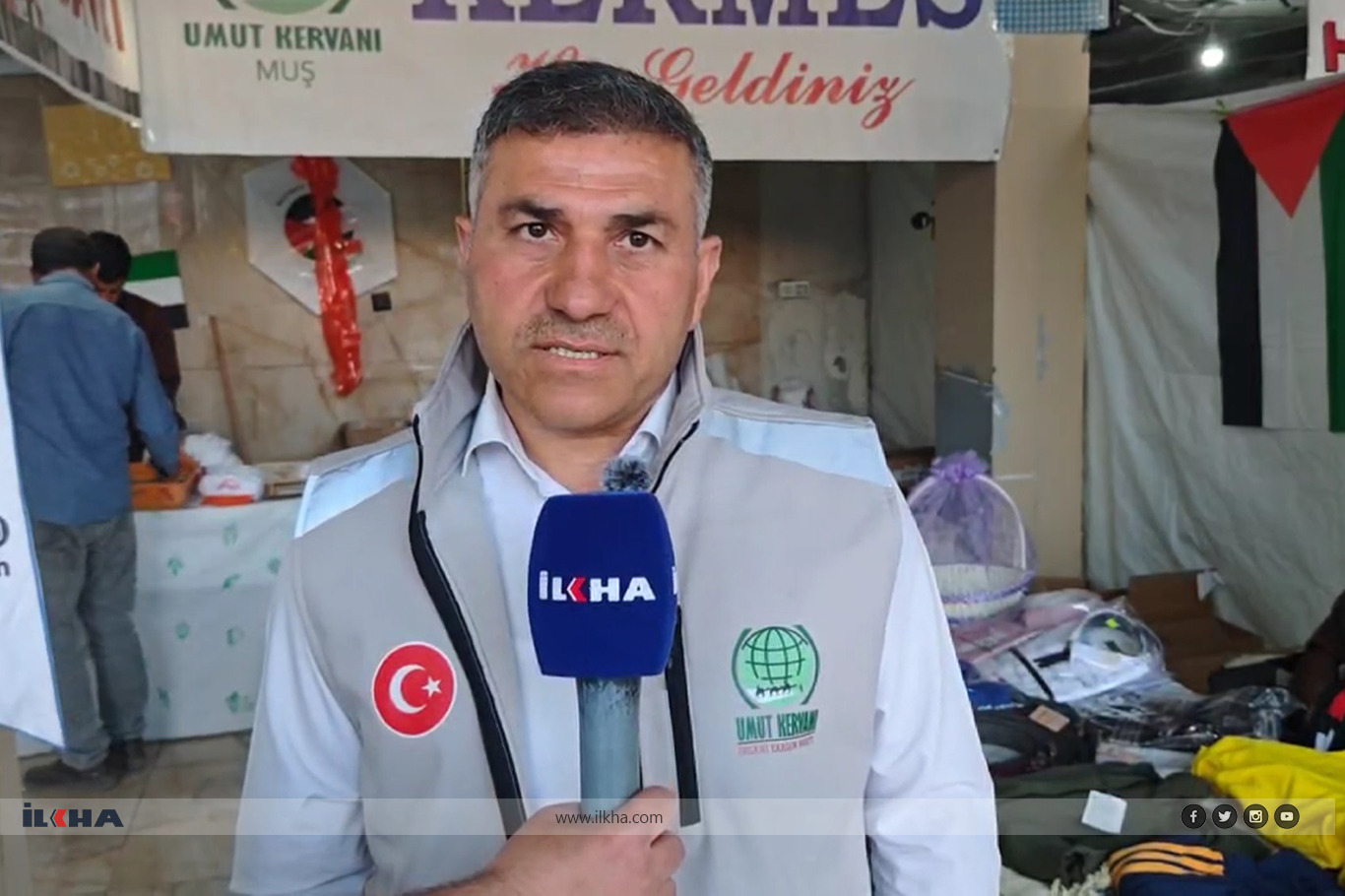 Hope Caravan organizes charity bazaar in Muş for needy families 