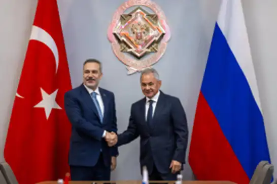 Turkish FM Hakan Fidan meets Russian Security Council Secretary Sergei Shoigu in Moscow